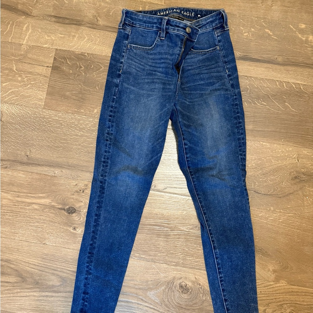 American Eagle Outfitters super high waisted jegging Jeans - 4 short